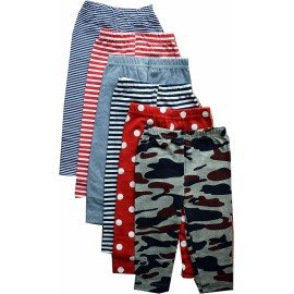 Hosiery Cotton Pyjama Pant  - Multi Print