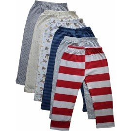 Hosiery Cotton Pyjama Pant  - Multi Print