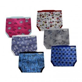 Velcro Inside Dry Sheet Layer Nappy  - Multi Print