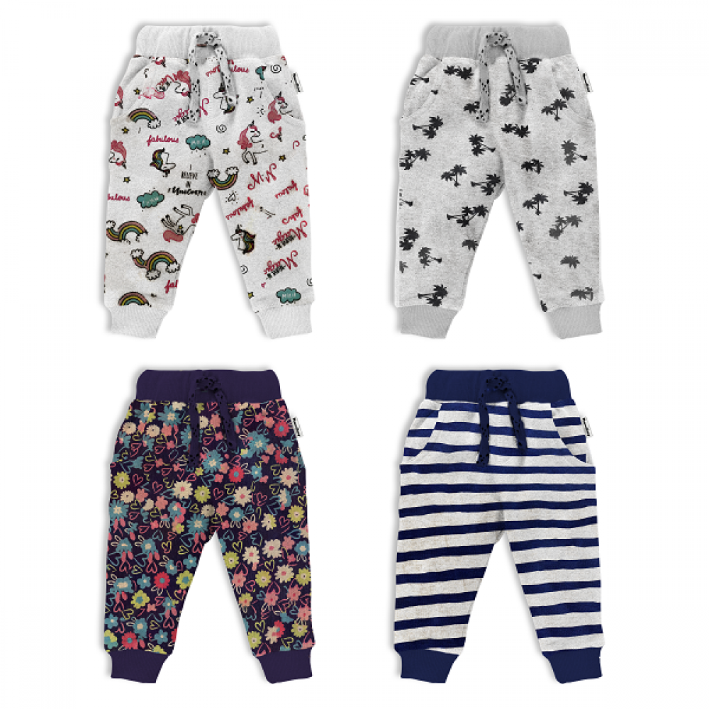 Pyjama Pant with Pocket  - Multi Print
