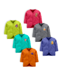 Cotton Front Open Full Sleeves Jhabla Tshirt Plain Color